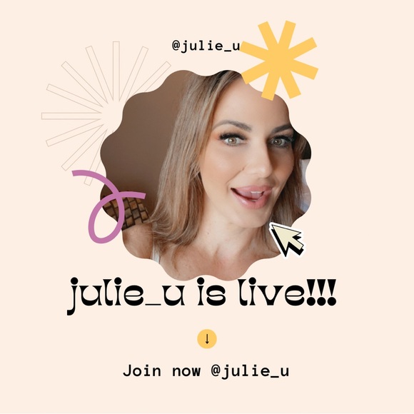 JULIE_U IS LIVE!!! 💕🎲 - Picture 1 of 9